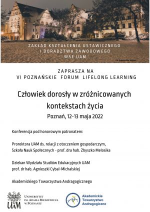 VI konferencja z cyklu Poznańskie Forum Lifelong Learning