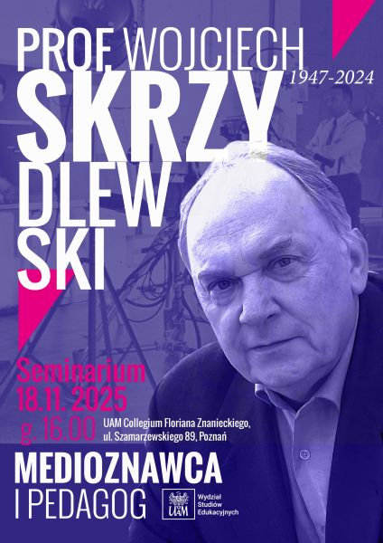 plakat ze zdjeciem W. Skrzydlewskiego