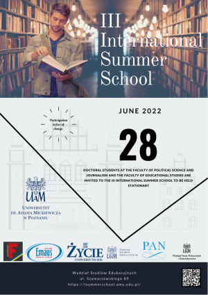 III International Summer School - Scientific excellence - origins, research, results