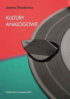 okładka książki Kultury analogowe z ilustracją płyty winylowej