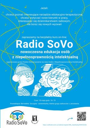 Szkolenie on-line pt. „Radio SoVo – nowoczesna edukacja  osób z niepełnosprawnością intelektualną”