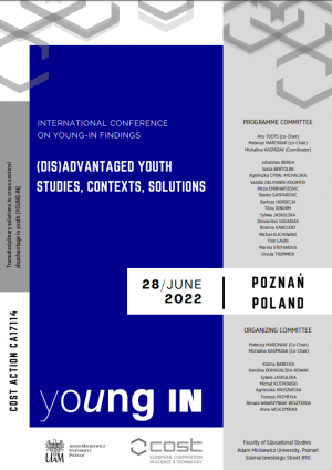 Zaproszenie do udziału w International Conference on YOUNG-IN findings (Dis)advantaged youth - studies, contexts, solutions (Poznań, 28.06.2022