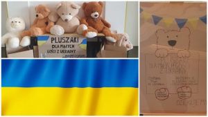 Zbiórka pluszaków dla dzieci z Ukrainy